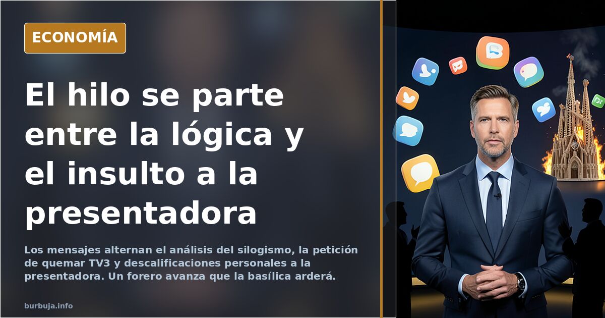 Presentadora de TV3 y su polémica frase sobre la Sagrada Familia