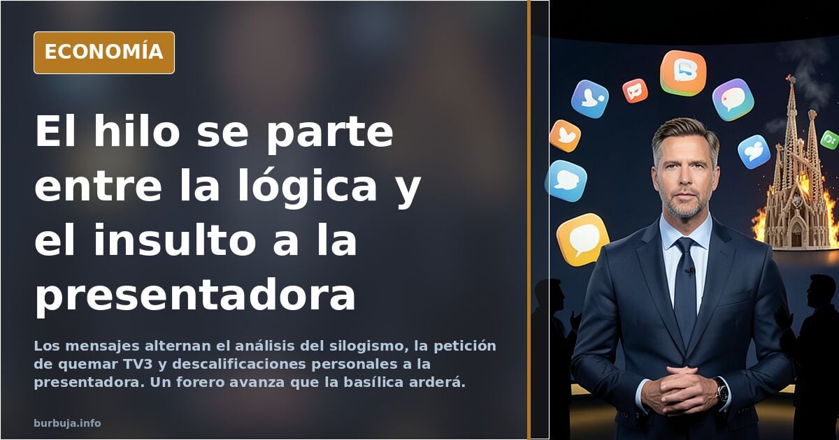 Presentadora de TV3 y su polémica frase sobre la Sagrada Familia