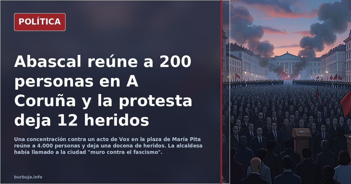 Ultras, muy ultras, en la plaza de María Pita (Luis Ventoso en El Debate)