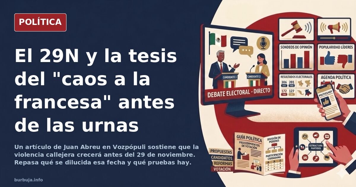 Lo que se dilucida el 29 de noviembre (Juan Abreu en Vozpópuli)