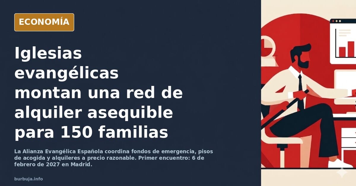 Las iglesias evangélicas preparan una red de alquiler asequible ante la crisis de la vivienda