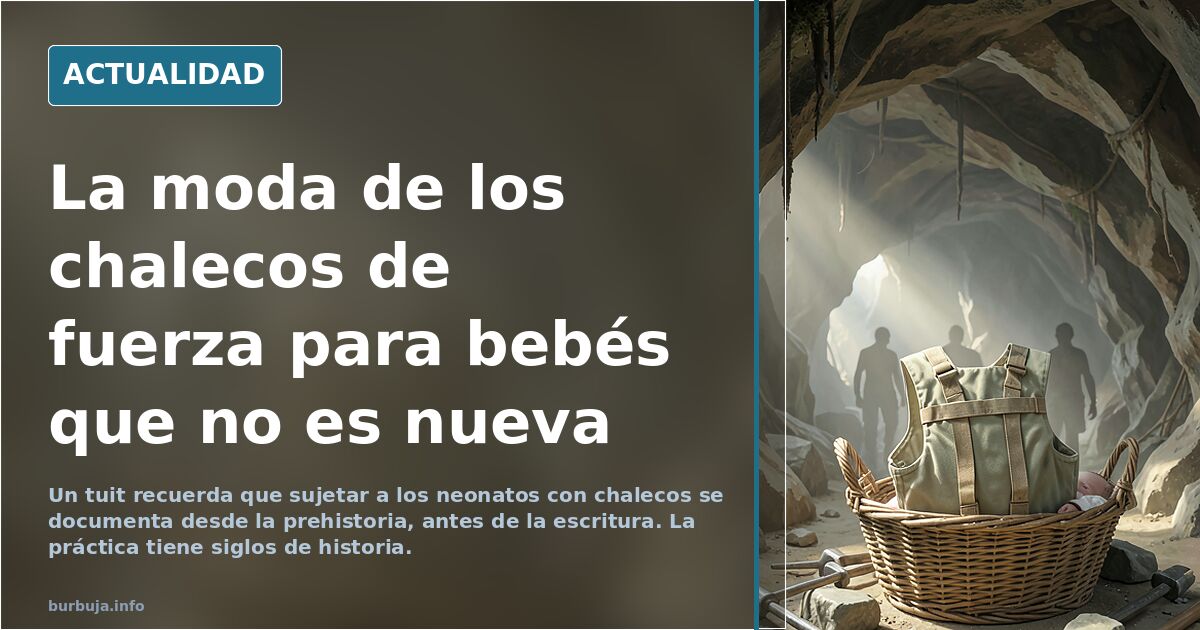La gente está desconectada de los bebes