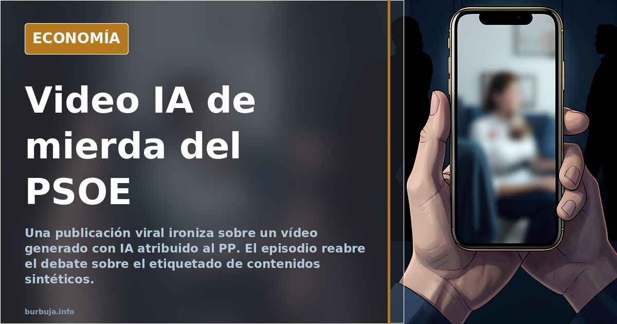 Video IA de mierda del PSOE