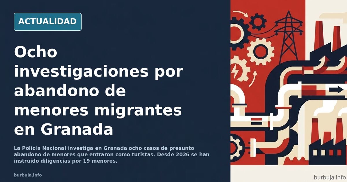 Investigan en Granada ocho casos de presunto abandono de menores por parte de sus familiares tras entrar en España como turistas
