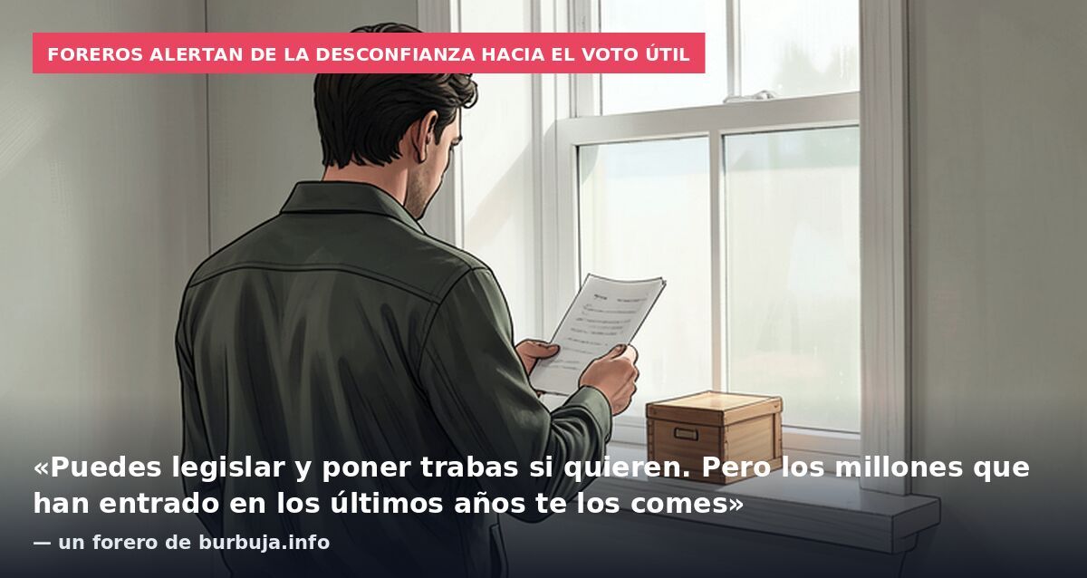 Hay muchos foreros manipulando para que no voteis a VOX tened cuidado