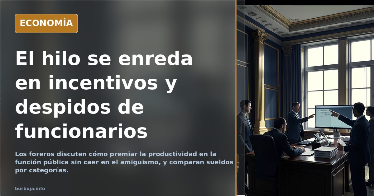 El 45% de los funcionarios cobra más de 3.200 euros al mes frente al 14% del sector privado