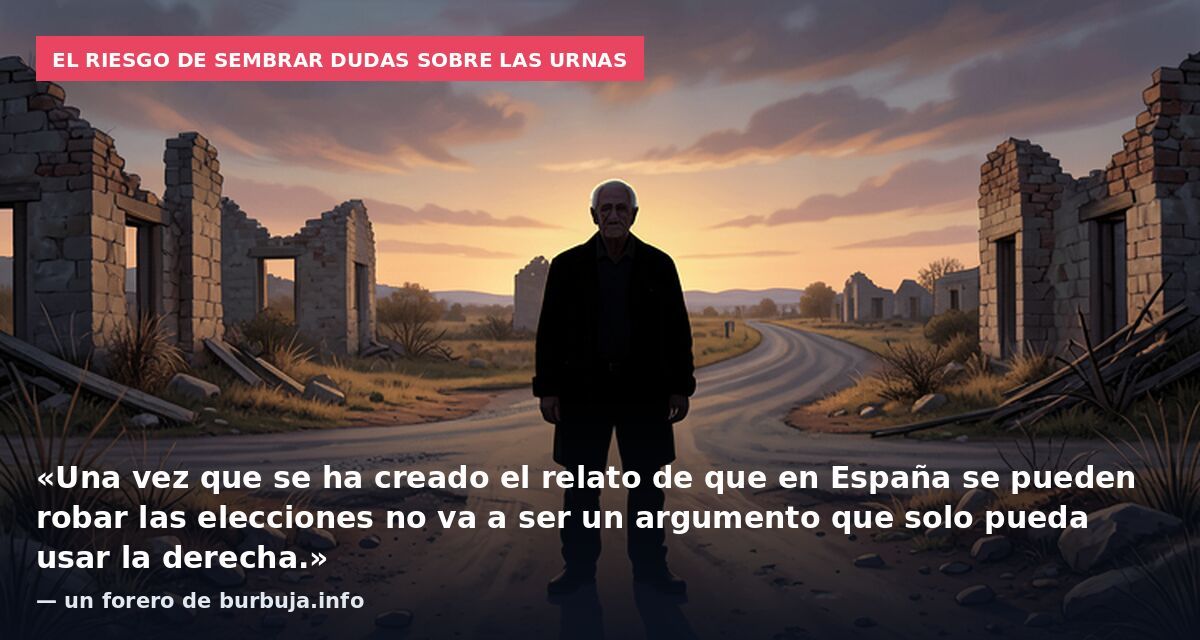 [BOOOM] El PSOE dispuesto a impugnar las elecciones si pierde