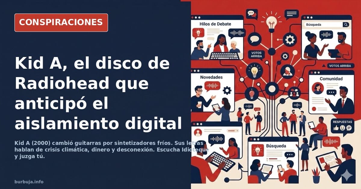 Kid A de Radiohead fue un álbum premonitorio