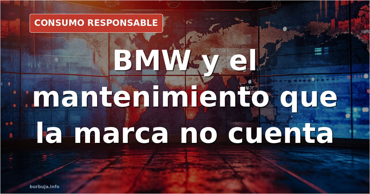 BMW está muerta, todos sus modelos son ruinosos