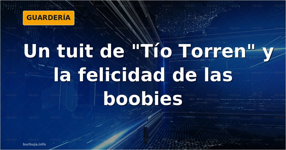 Las boobies dan felicidad