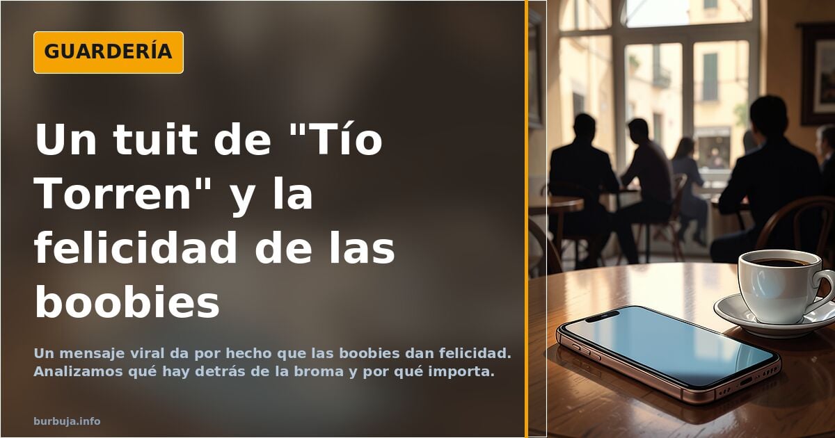 Las boobies dan felicidad