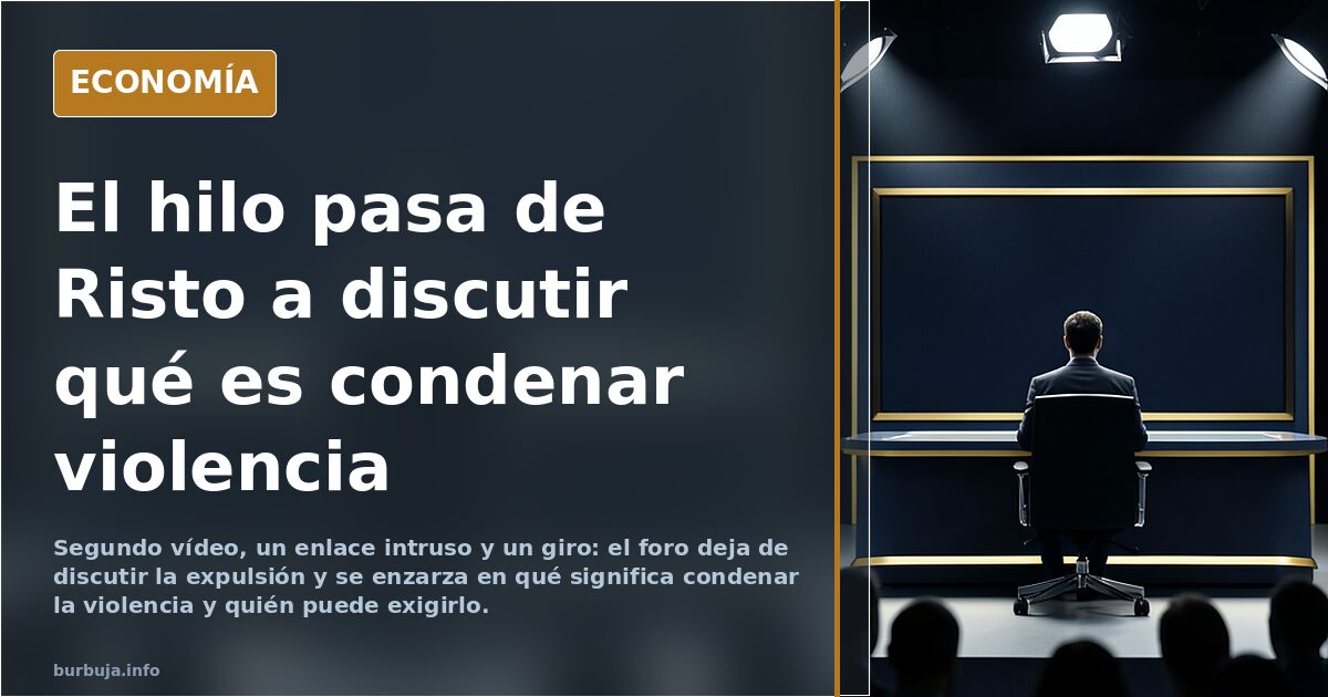 ¡ASÍ SÍ! RISTO MEJIDE EXPULSA EN DIRECTO A UNA PORTAVOZ DEL BNG POR NO CONDENAR LA VIOLENCIA.