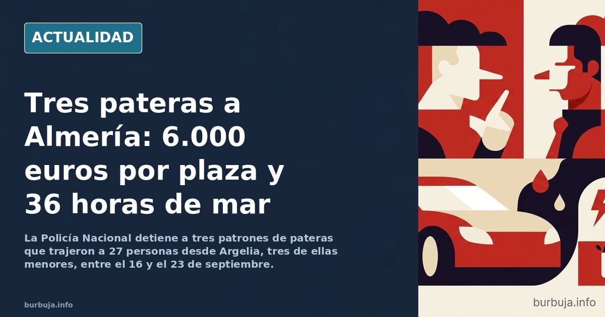 De achicar agua con botellas a remar con bidones: el infierno de tres pateras rumbo a Almería