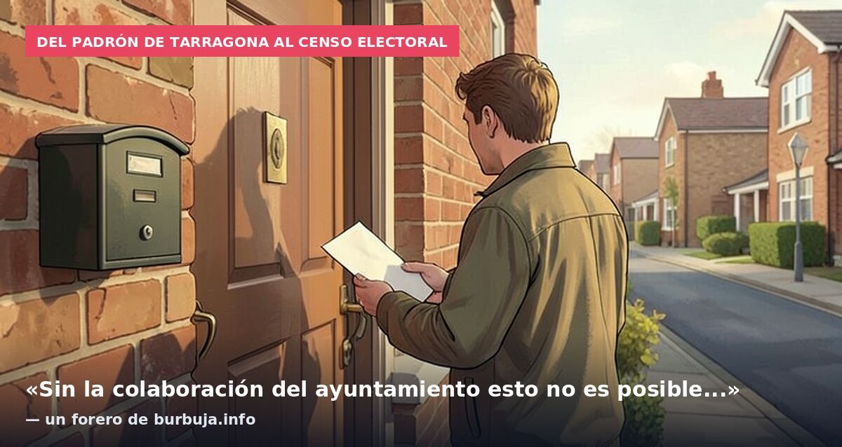 Un vecino de Tarragona descubre que 5 forasteros se han empadronado en su casa: "Esto es un descontrol"