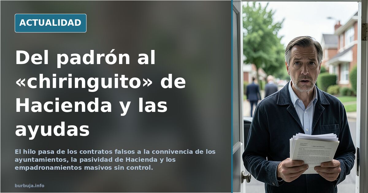 Un vecino de Tarragona descubre que 5 forasteros se han empadronado en su casa: "Esto es un descontrol"