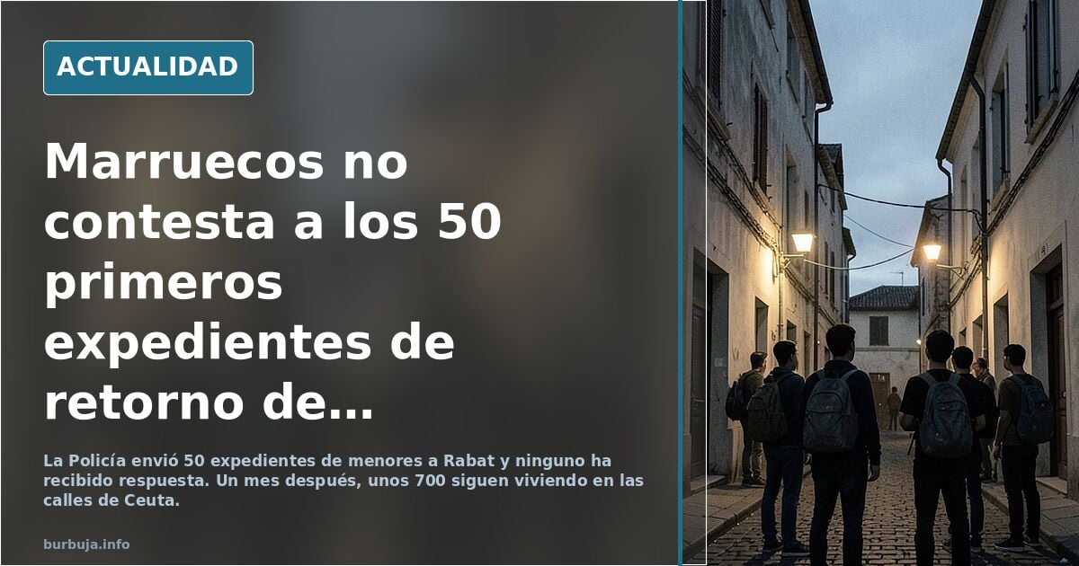 Marruecos bloquea el regreso de los primeros 50 menores de Ceuta listos para retornar