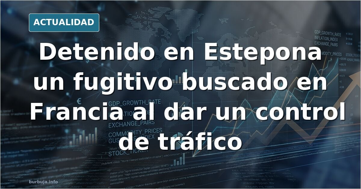 Viajaba en un Uber y acabó en prisión: la Policía Local caza en Estepona a un fugitivo buscado en Francia con múltiples antecedentes
