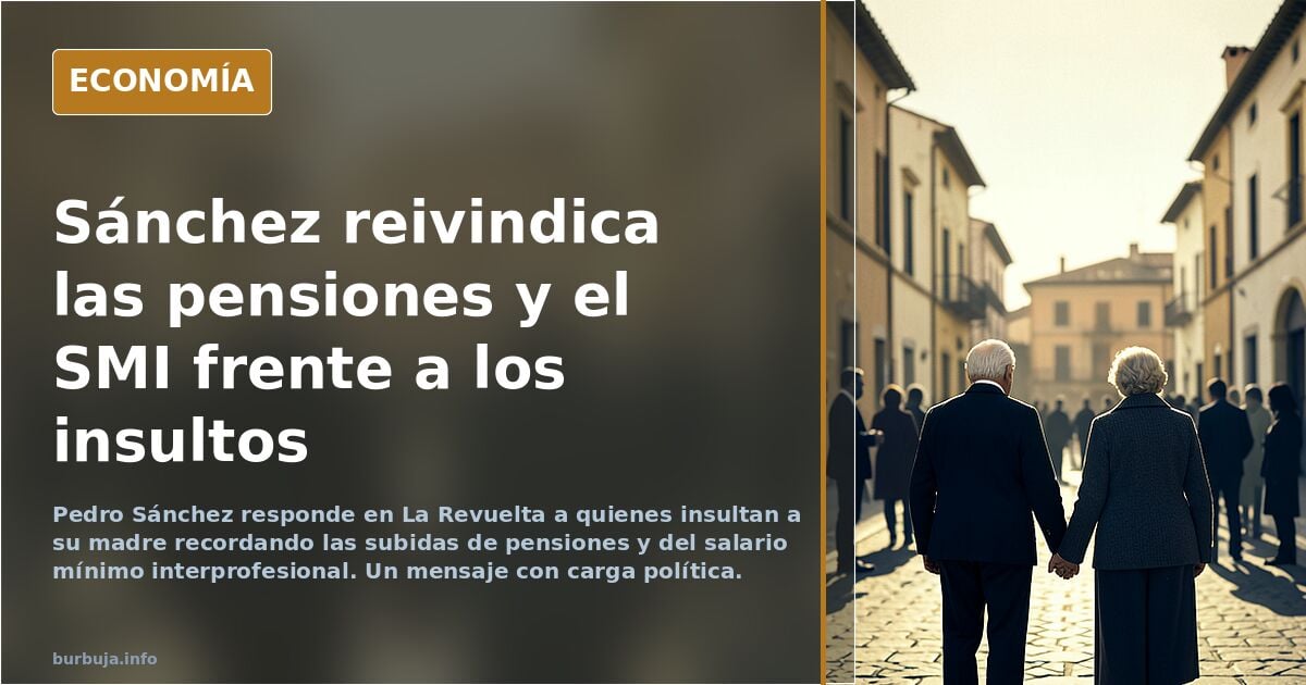 Pedro Sánchez en La Revuelta: el baño de masas del vencedor