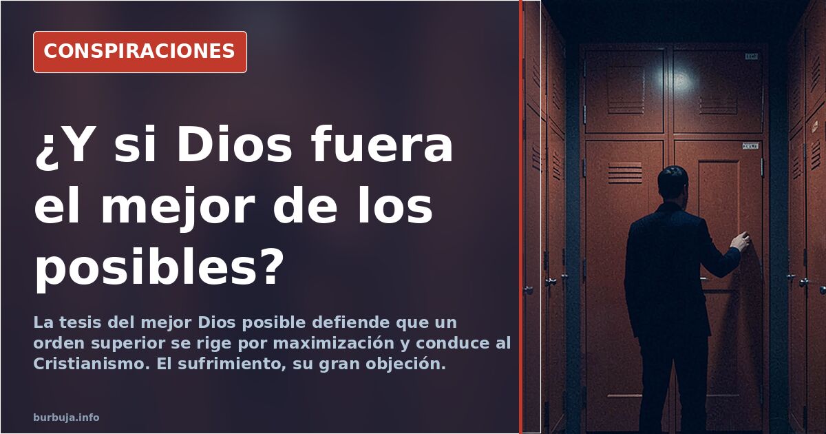 Der bestmögliche Gott: Das christliche Argument, das den Atheismus herausfordert