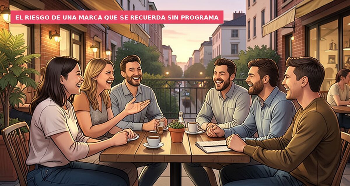 El riesgo de una marca que se recuerda sin programa
