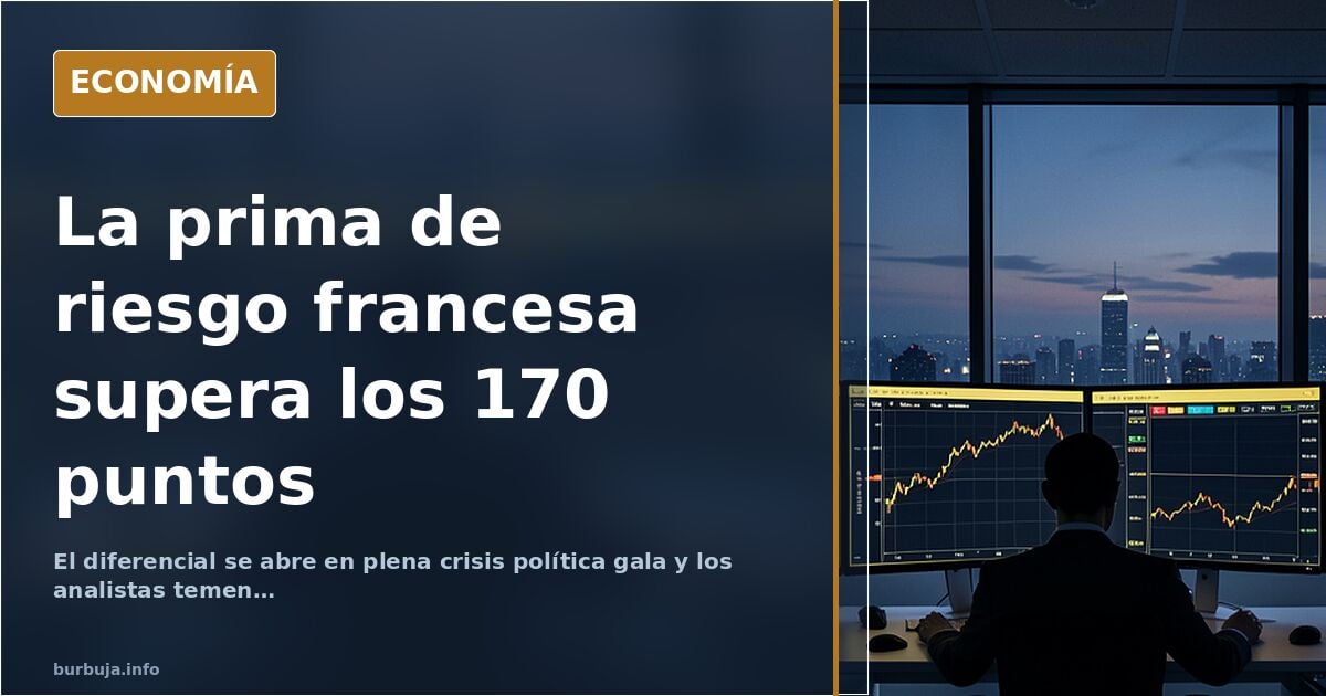 La prima de riesgo española resiste en 67 puntos frente a los 170 de Francia