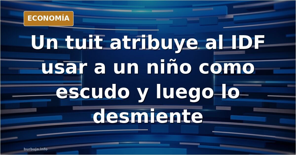 Judios usando a niños como escudo humano
