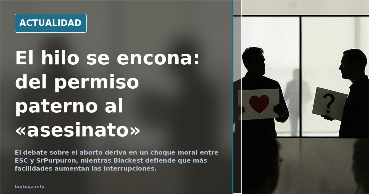 Feijoo parece empieza su campaña por el PSOE. Abre el tema del aborto