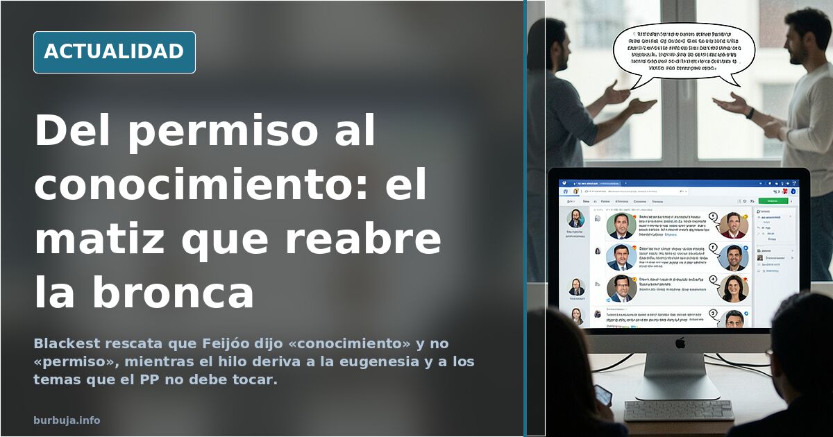 Feijoo parece empieza su campaña por el PSOE. Abre el tema del aborto
