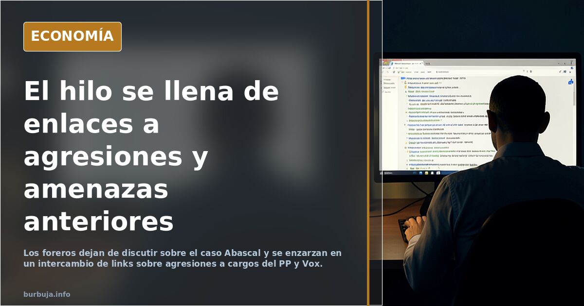 Los rojos están nerviosos: críticas a Abascal y su familia