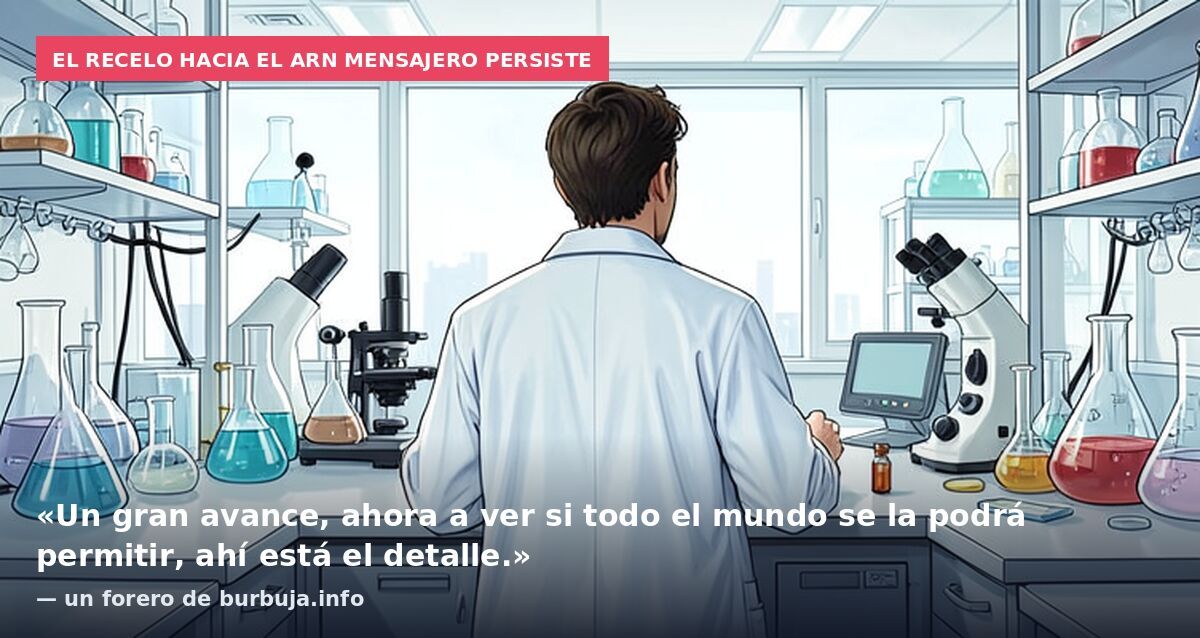 Moderna comunica su banderilla contra el cáncer