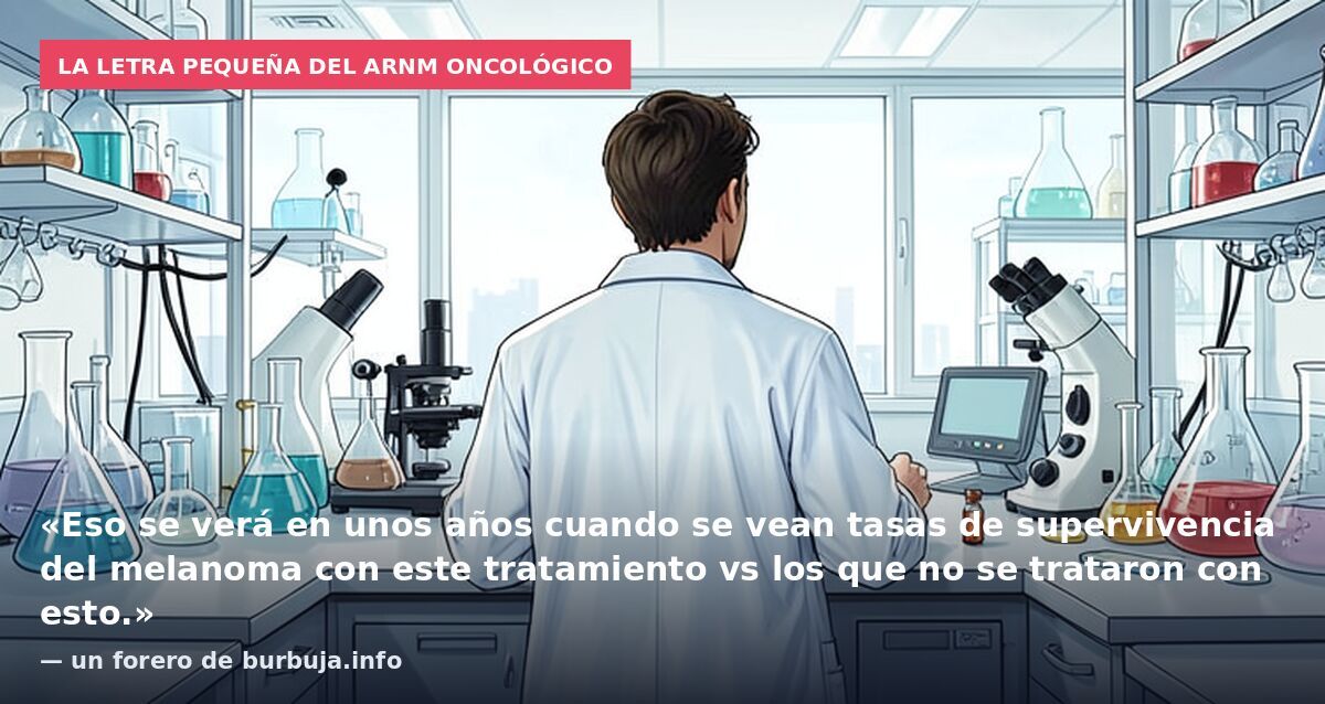 Moderna comunica su banderilla contra el cáncer