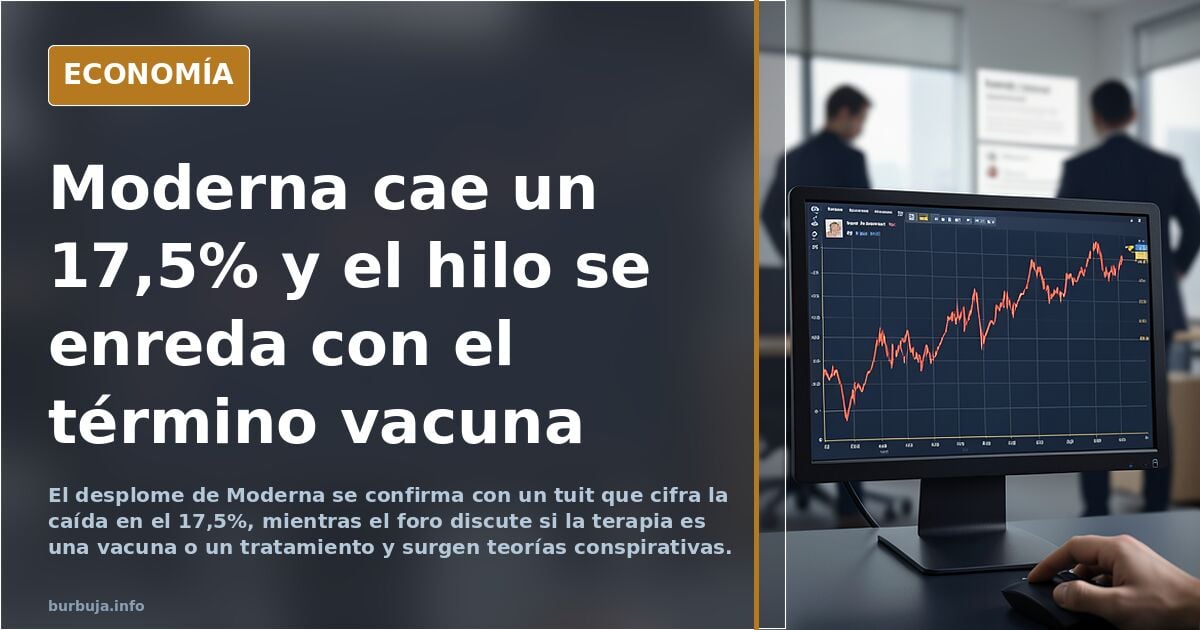 Moderna comunica su banderilla contra el cáncer