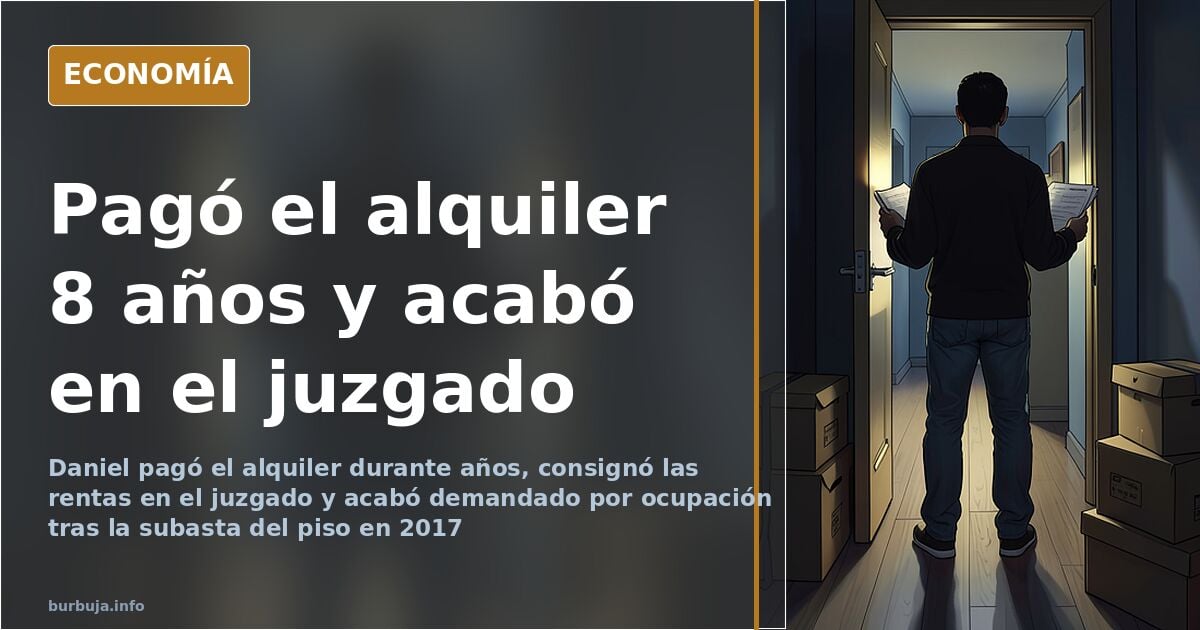 El investigador que pagó el alquiler y acabó demandado por ocupación
