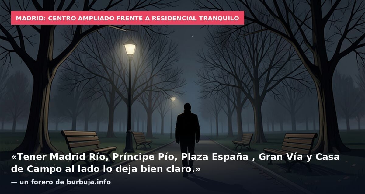 Qué barrio de Madrid es mejor para comprar un piso y vivir, Avenida de Valladolid Parque del Oeste, o Saconia Valle de Mena?