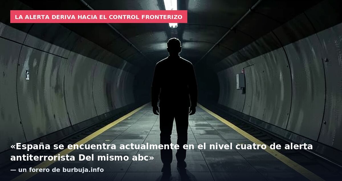 España eleva a nivel 5 la alerta antiterrorista por supuestos yihadistas infiltrados.