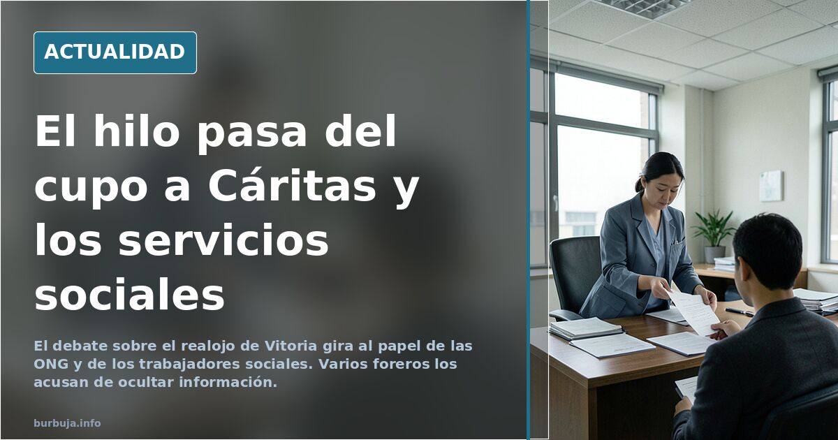 El Ayuntamiento de Vitoria descarta dar un piso a la familia desahuciada al recibir ayudas de «2.450 euros» y rechazar recursos.