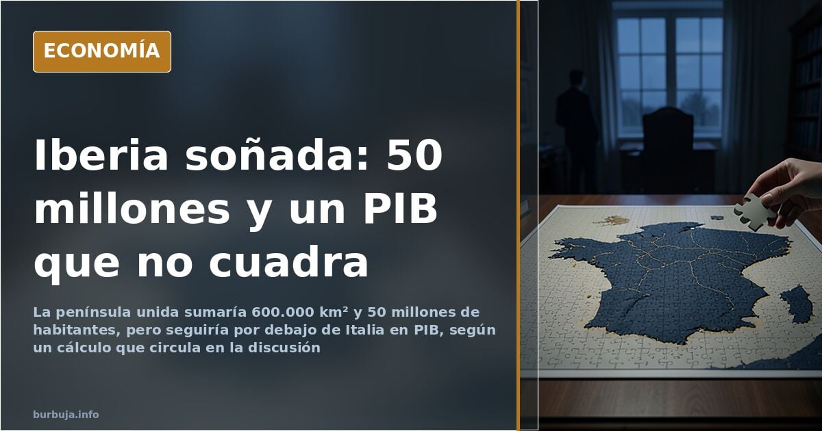 Iberismo: el país de 600.000 km² y 50 millones que España y Portugal no crearon