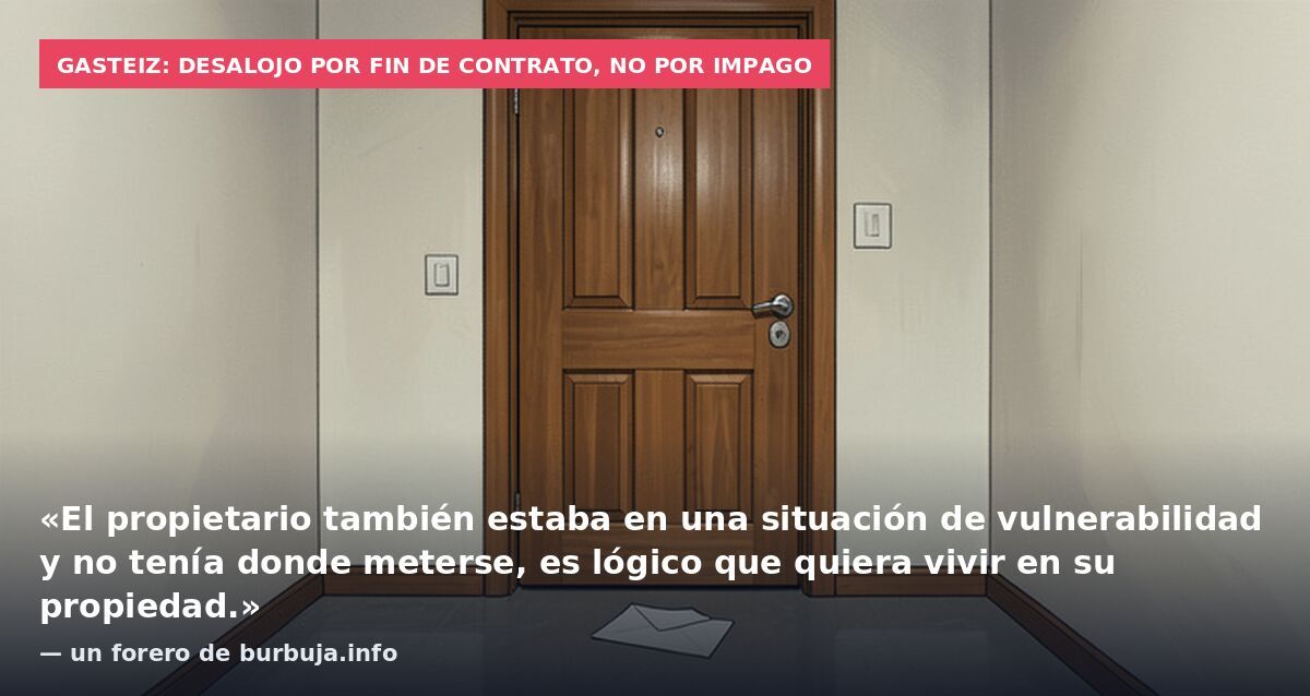 Policía y desalojos en Gasteiz: ¿se está yendo la mano?