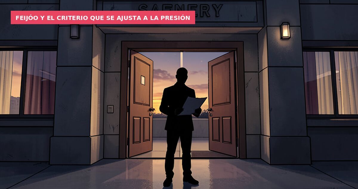 Feijóo y el criterio que se ajusta a la presión