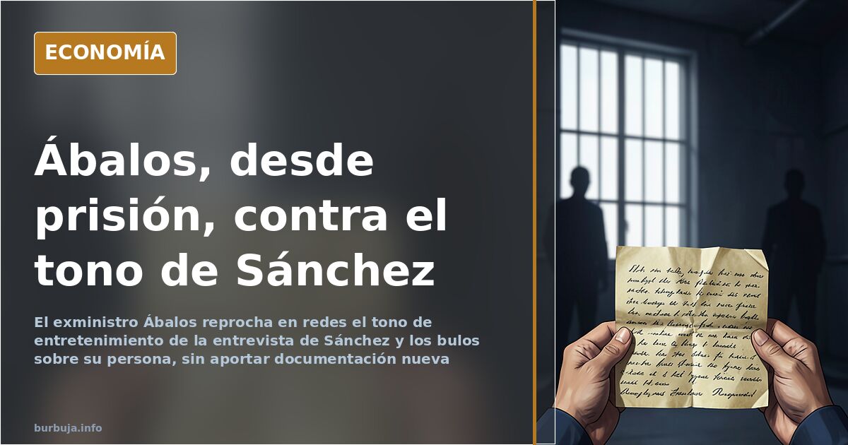 Ilustración editorial de un hombre trajeado tras una reja en tonos azul marino y dorado