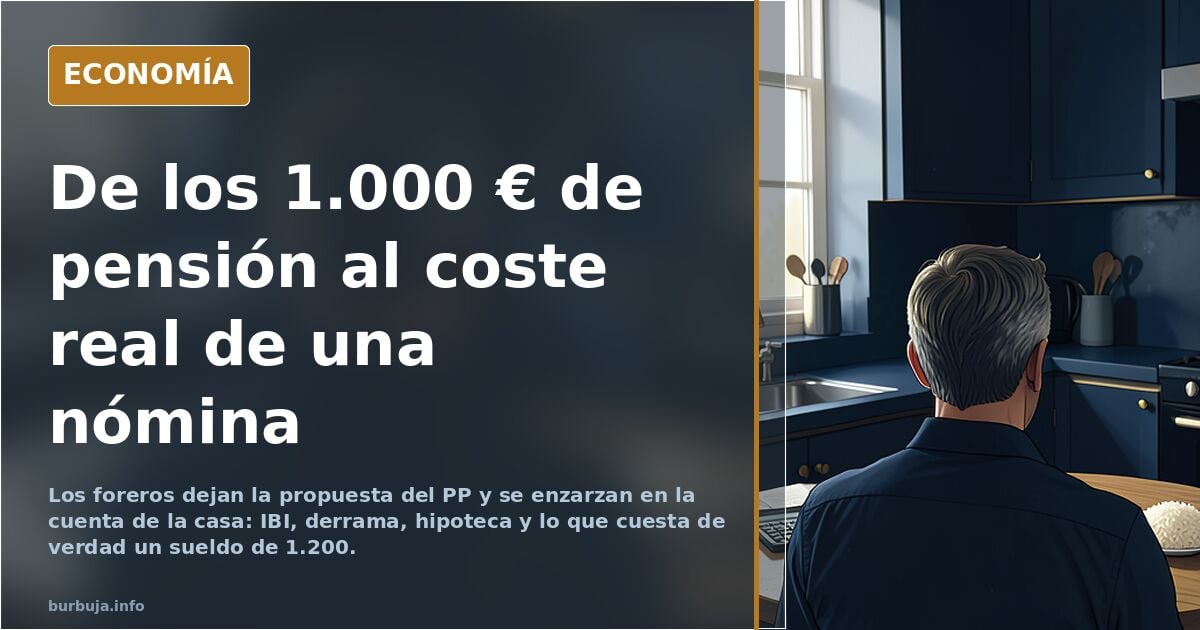¿Pensión de 1.000 euros para todos? Debate sobre limitar las pensiones