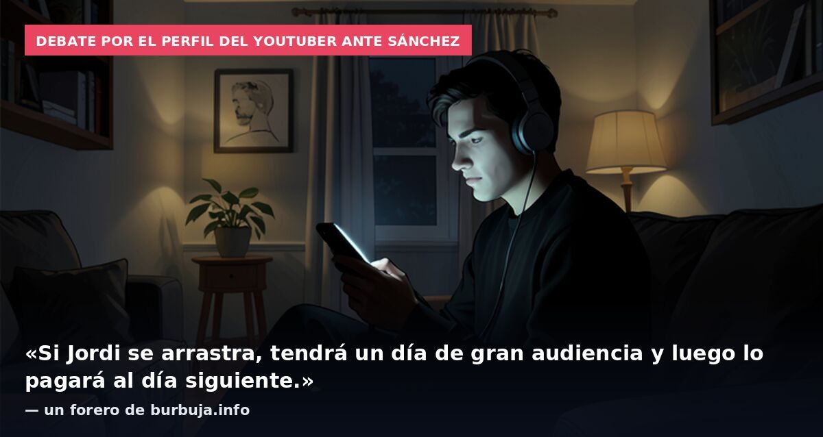 El chucho va a ir al programa de Jordi Wild.