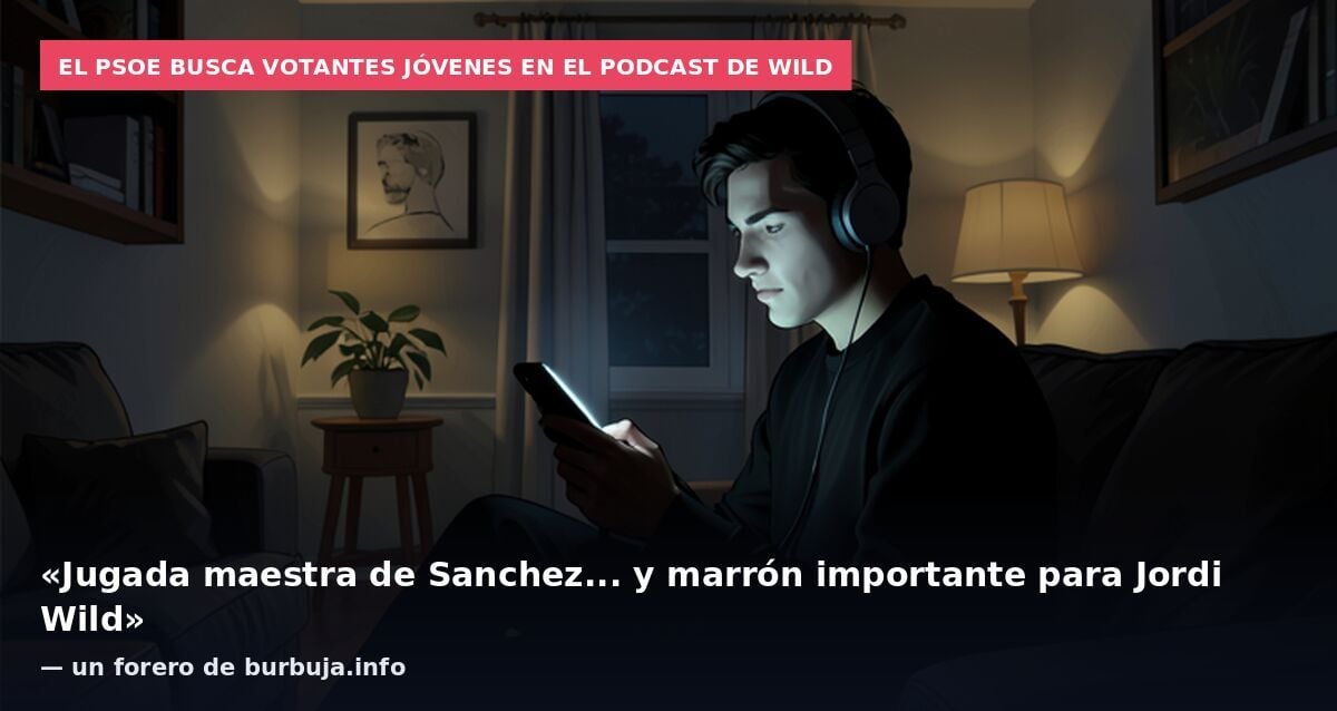 El chucho va a ir al programa de Jordi Wild.