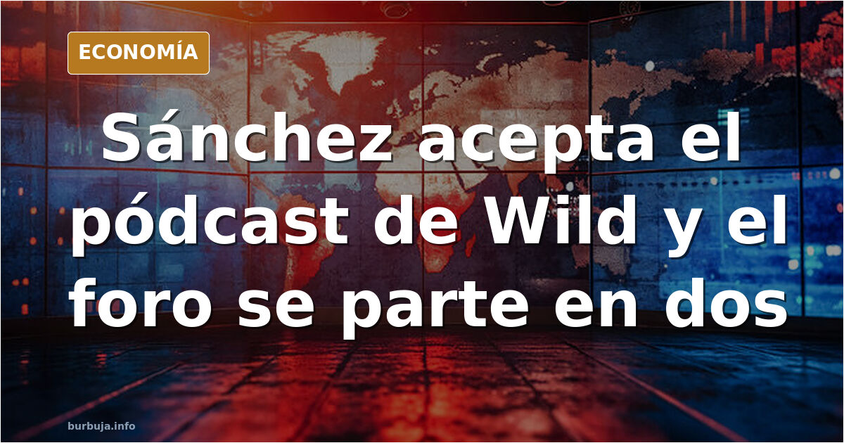 El chucho va a ir al programa de Jordi Wild.