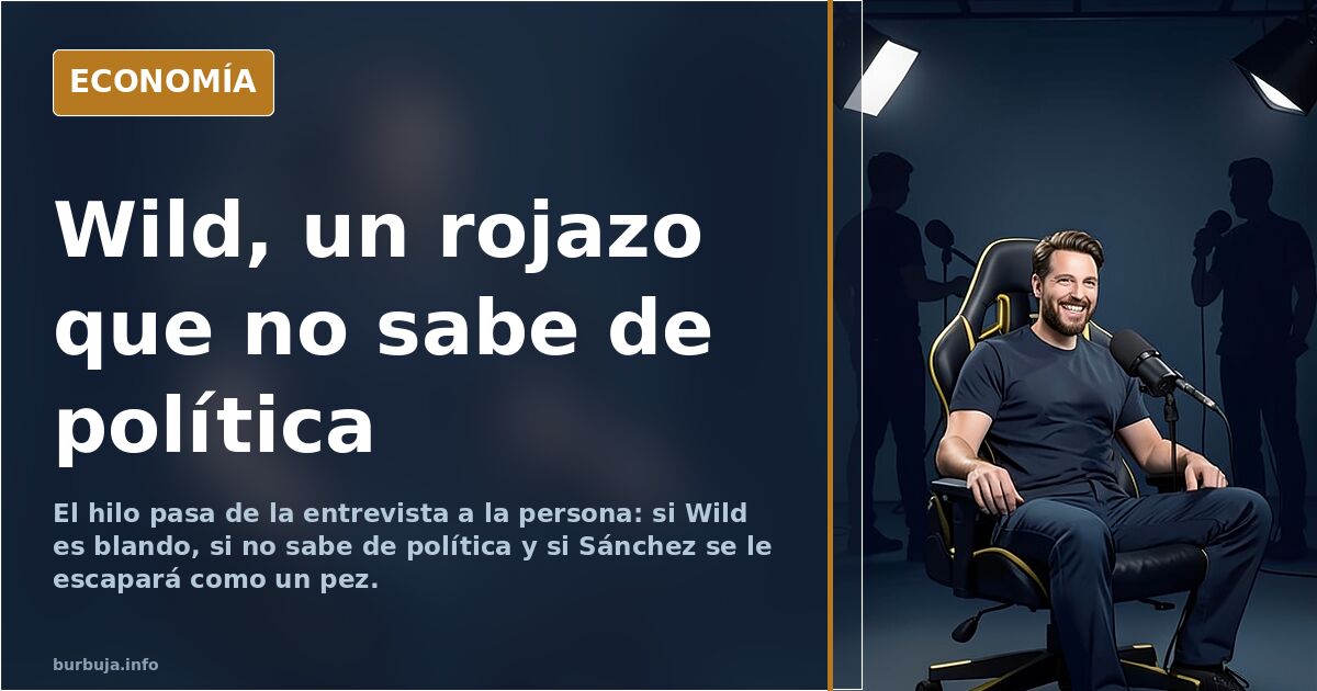El chucho va a ir al programa de Jordi Wild.