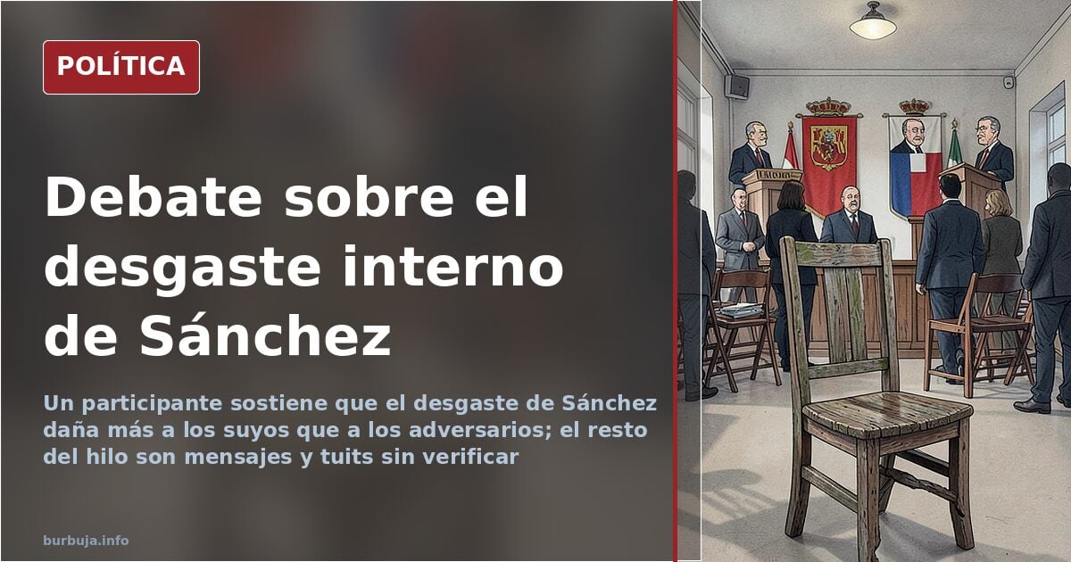 Sánchez' innerer Verschleiß im Forum diskutiert