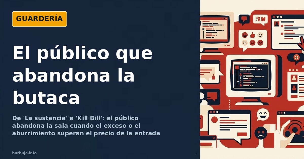 Salidas de sala: de 'La sustancia' a 'Kill Bill'