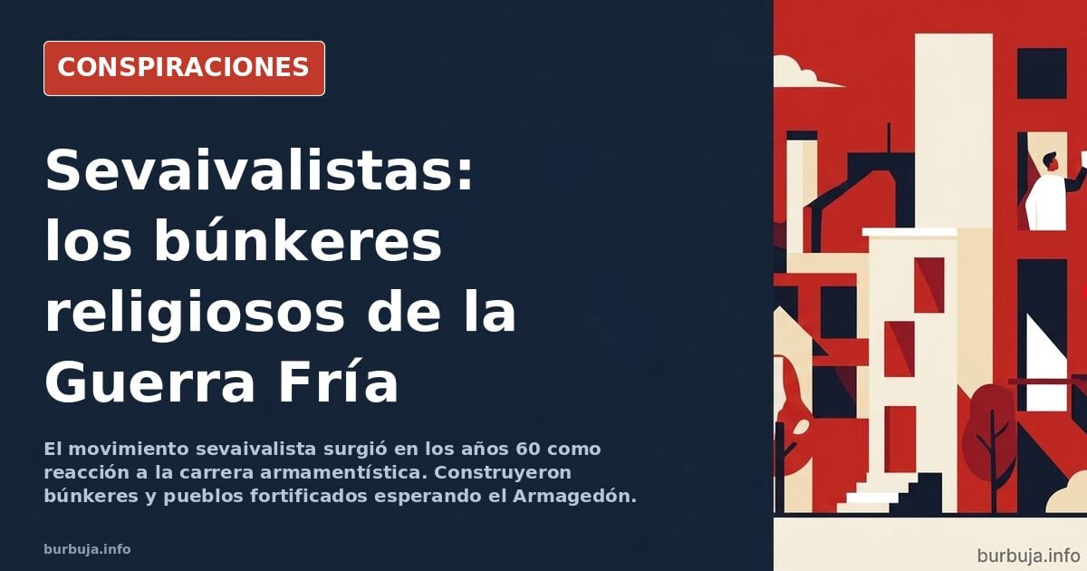 Sevaivalistas-supervivencialistas; década de 1960. Fuente revista Lenguajes artificiales(Siglos XIX-XXI)