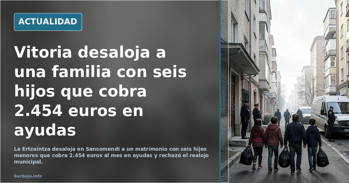 Desahucio y ayudas: el caso que indigna a muchos vecinos