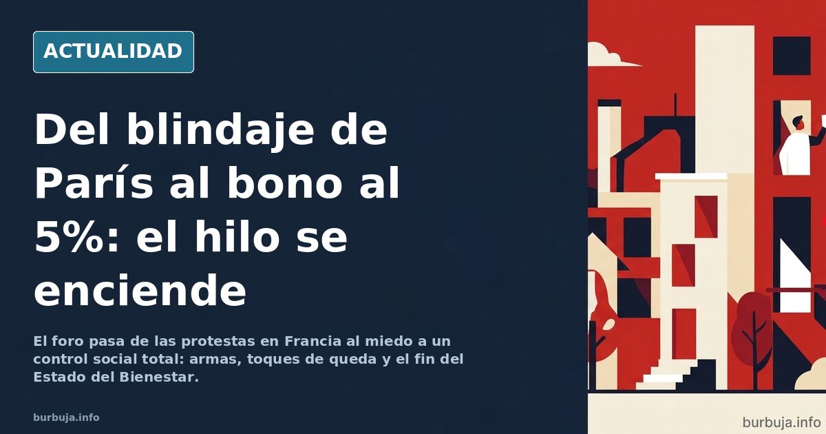 Las élites han montado las revueltas en Francia e italia con un fin q no imaginas